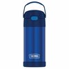 Thermos 12-Ounce FUNtainer Vacuum-Insulated Stainless Steel Bottle Navy F4100NY6